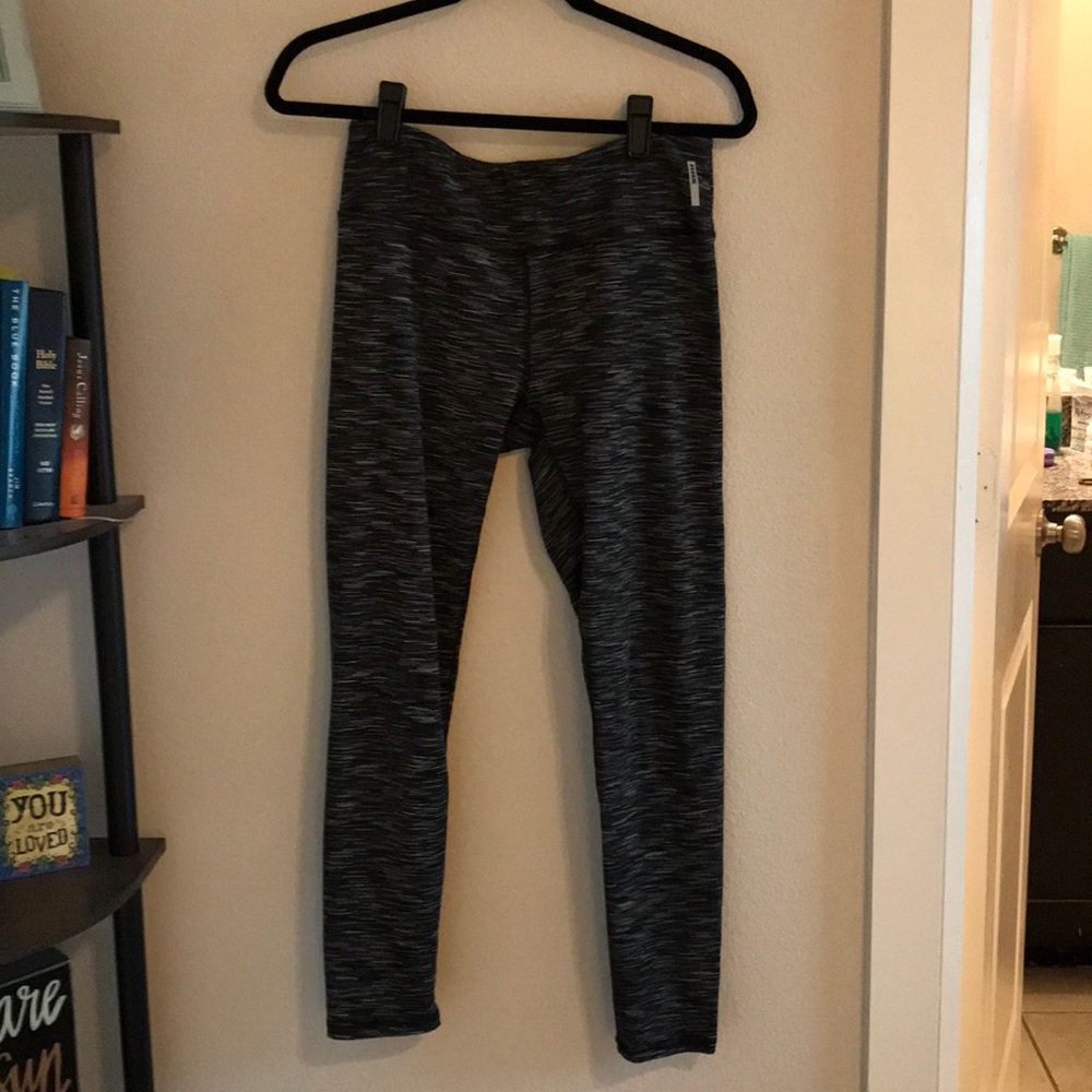 RBX black/white/grey striped leggings